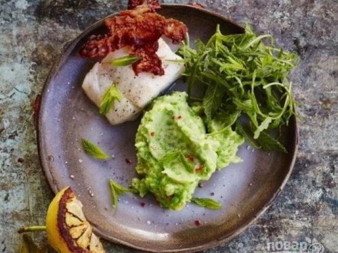 Рецепт стейка трески на гриле