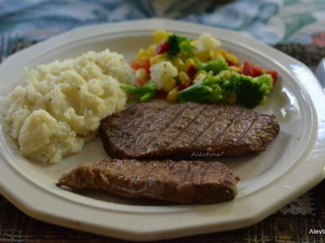 Рецепт стейка в лаймовом маринаде