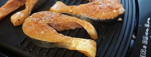 стейки лосося с сальсой из кукурузы. Шаг 3