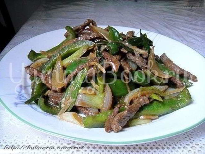 Рецепт стира фрай пепер-стейк