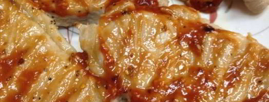 свиной стейк-гриль с ананасом. Шаг 5