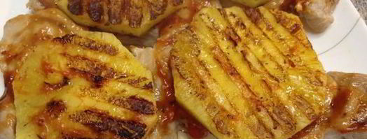 свиной стейк-гриль с ананасом. Шаг 6