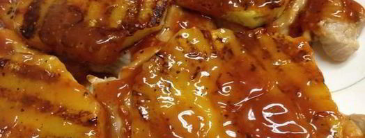 свиной стейк-гриль с ананасом. Шаг 7