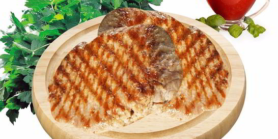 Свиной стейк в майонезном соусе