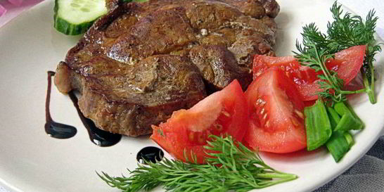 Свиной стейк