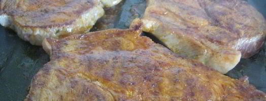 свиной стейк. Шаг 3