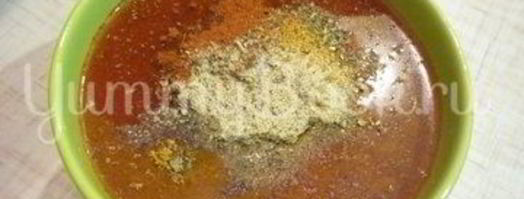 чесночные тефтели с морковью в остром соусе. Шаг 9