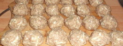 итальянские тефтельки в томатном соусе. Шаг 3