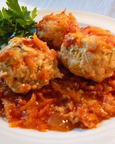 Куриные рубленые тефтельки