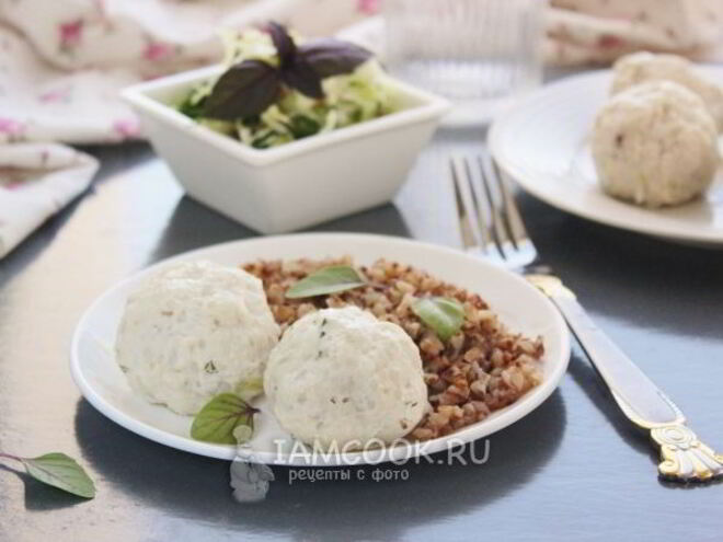 Рецепт куриных тефтелей на пару в мультиварке