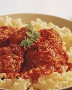 Куриные тефтели с рисом