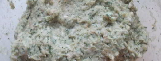 куриные тефтели со шпинатом и творогом. Шаг 4