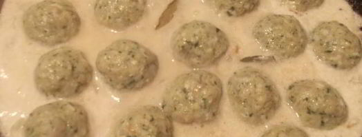 куриные тефтели со шпинатом и творогом. Шаг 9