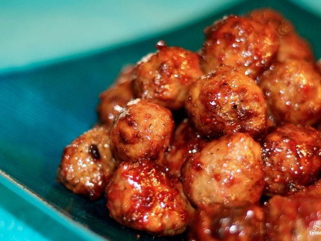 Рецепт куриных тефтелей в духовке