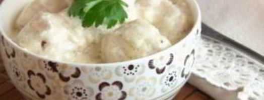 куриные тефтели в молочном соусе. Шаг 7