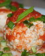 Куриные тефтели в томатном соусе