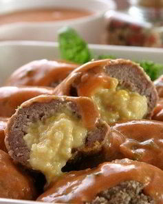 Мясные тефтели с сыром