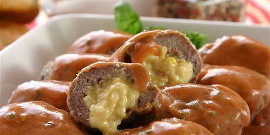 Мясные тефтели с сыром