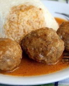 Мясные тефтели в подливке