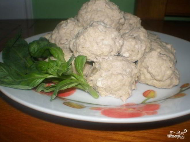 Рецепт рыбных тефтелей на пару