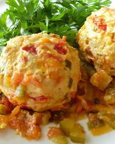 Рыбные тефтели в остром пикантном соусе