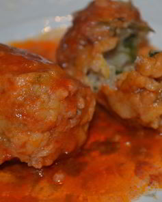 Тефтели из фарша с рисом