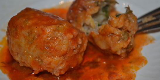 Тефтели из фарша с рисом