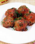 Тефтели из гречки с грибами