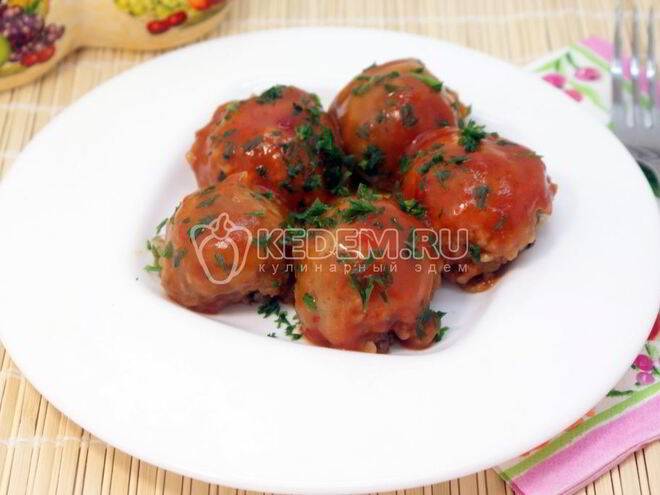 Рецепт тефтелей из гречки с грибами