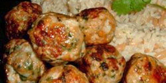 Тефтели из куриного фарша по-тайски