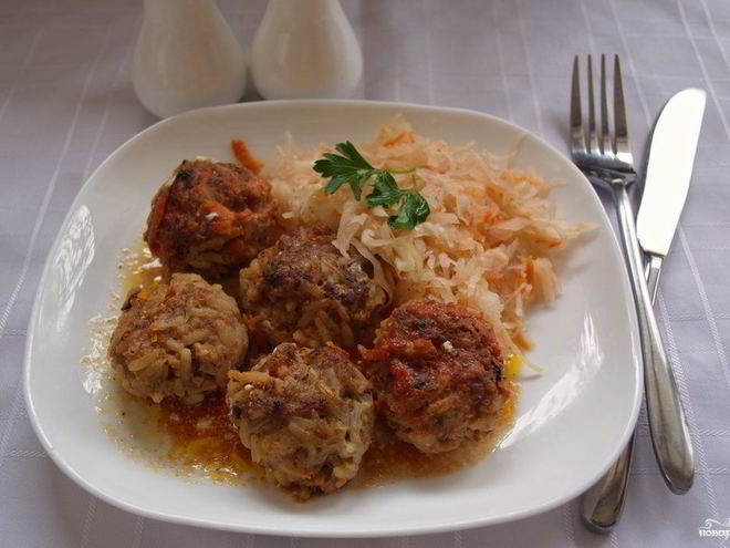 Рецепт тефтелей из свиного фарша
