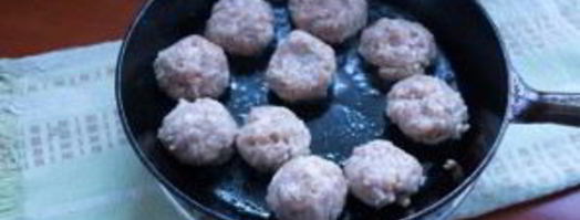 тефтели из свиного фарша. Шаг 6