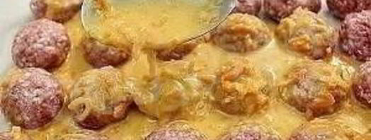 тефтели на сливочном соусе. Шаг 4