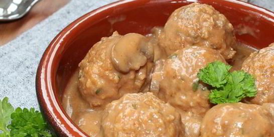 Тефтели с грибами