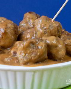 Тефтели с подливкой в духовке