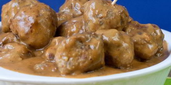 Тефтели с подливкой в духовке