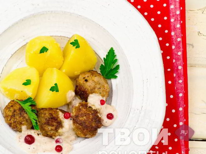 Рецепт тефтелей с подливкой