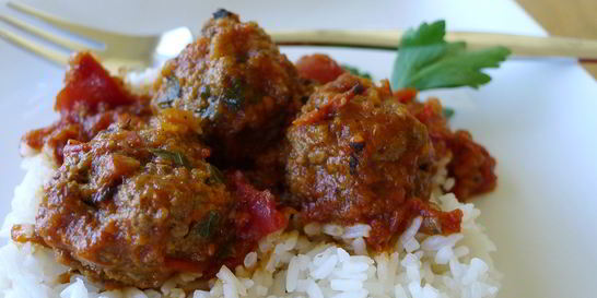 Тефтели с рисом в духовке