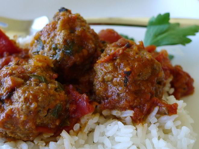 Рецепт тефтелей с рисом в духовке