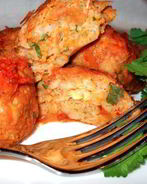 Тефтели с тыквой в томатном соусе