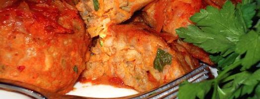 тефтели с тыквой в томатном соусе. Шаг 14