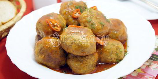 Тефтели с тыквой