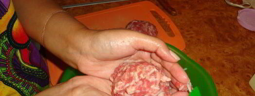 тефтели в духовке. Шаг 3