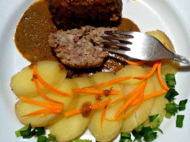 Рецепт тефтелей в грибном соусе