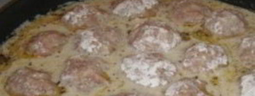 тефтели в молоке. Шаг 3