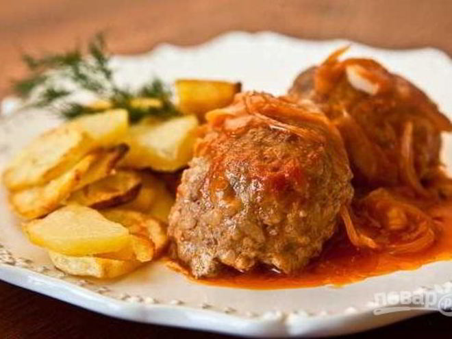 Рецепт тефтелей в томате