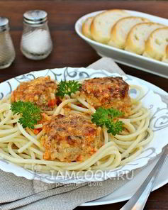 Тефтели в томатно-сливочном соусе