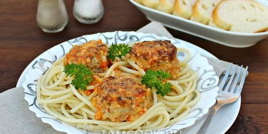 Тефтели в томатно-сливочном соусе