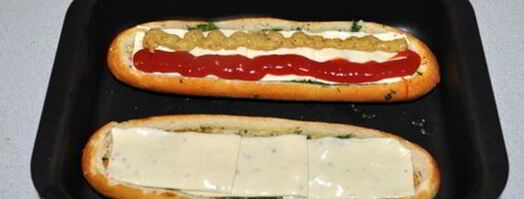 тефтели, запеченные в багете. Шаг 7