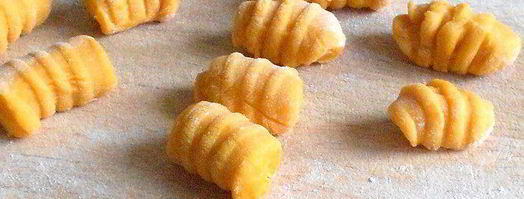 тыквенные ньокки с грецкими орехами и розмарином. Шаг 7